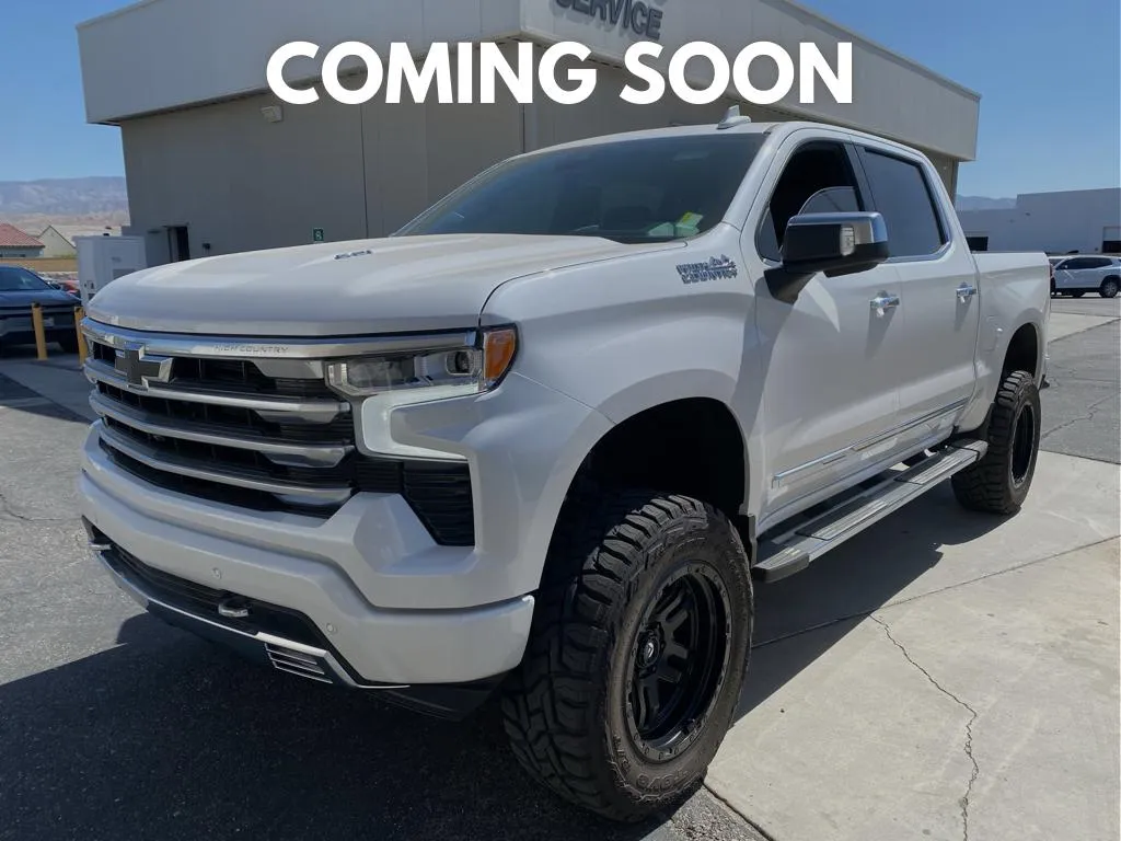 White 2023 Chevrolet Silverado High Country for sale in Indio, CA