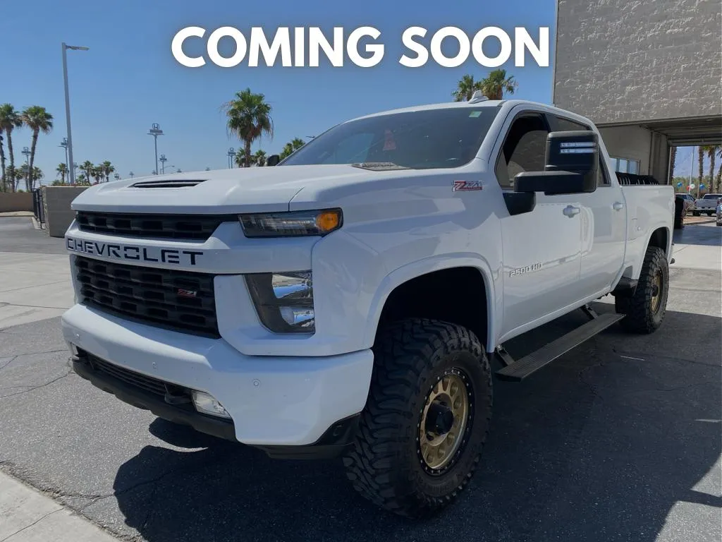 White 2020 Chevrolet Silverado LT for sale in Indio, CA