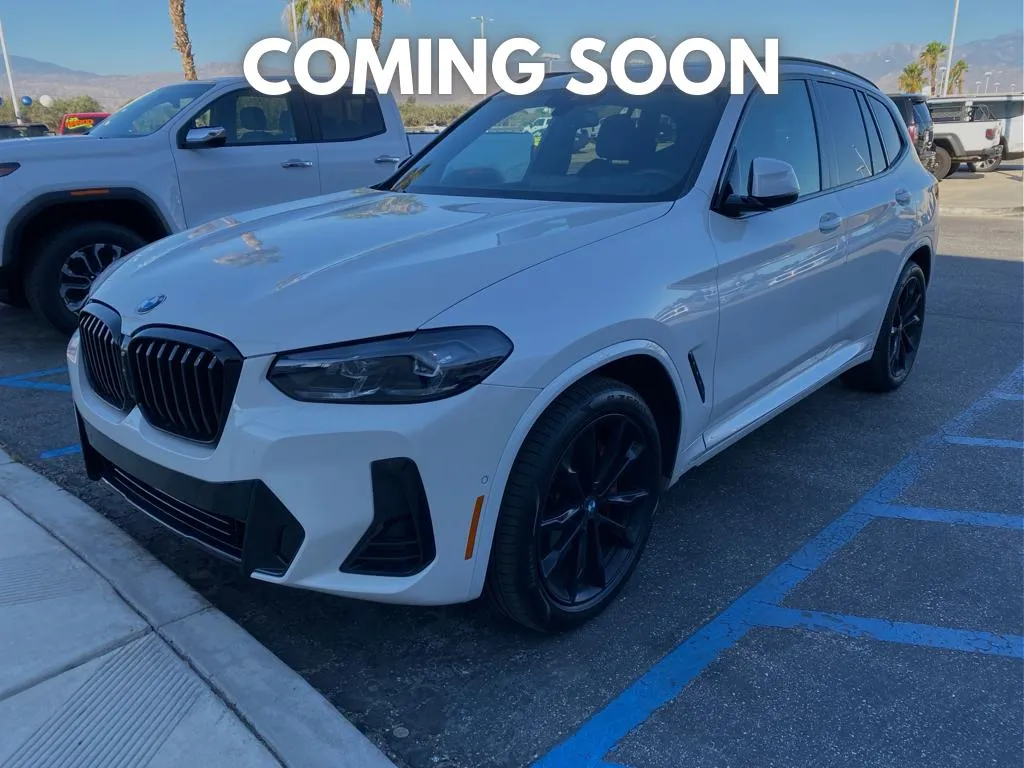 White 2023 BMW X3 sDrive30i for sale in Indio, CA