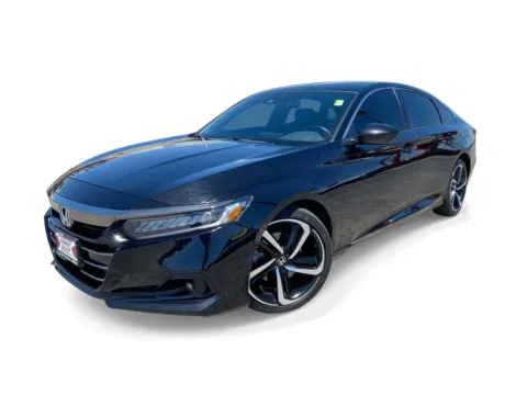 Black 2022 Honda Accord Sport for sale in Indio, CA