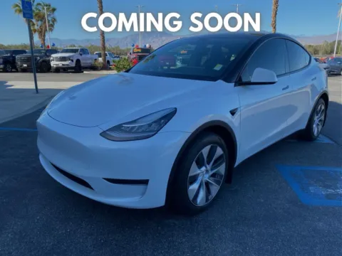 Blue 2020 Tesla Model Y Long Range for sale in Indio, CA