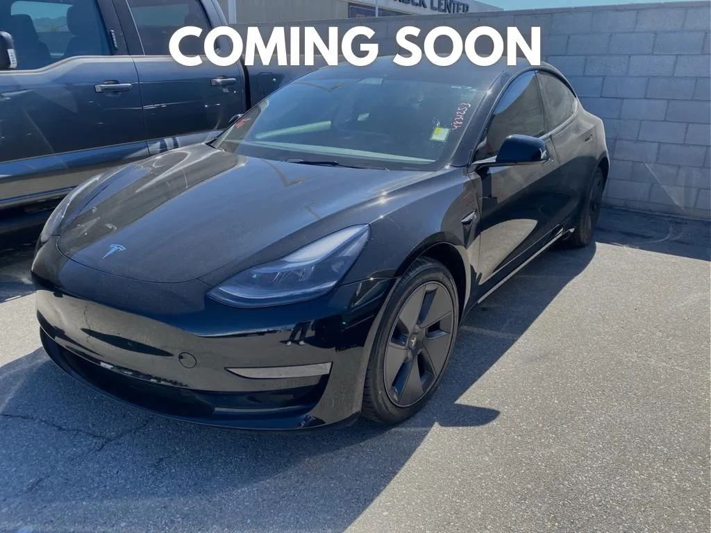 Blue 2023 Tesla Model 3 for sale in Indio, CA