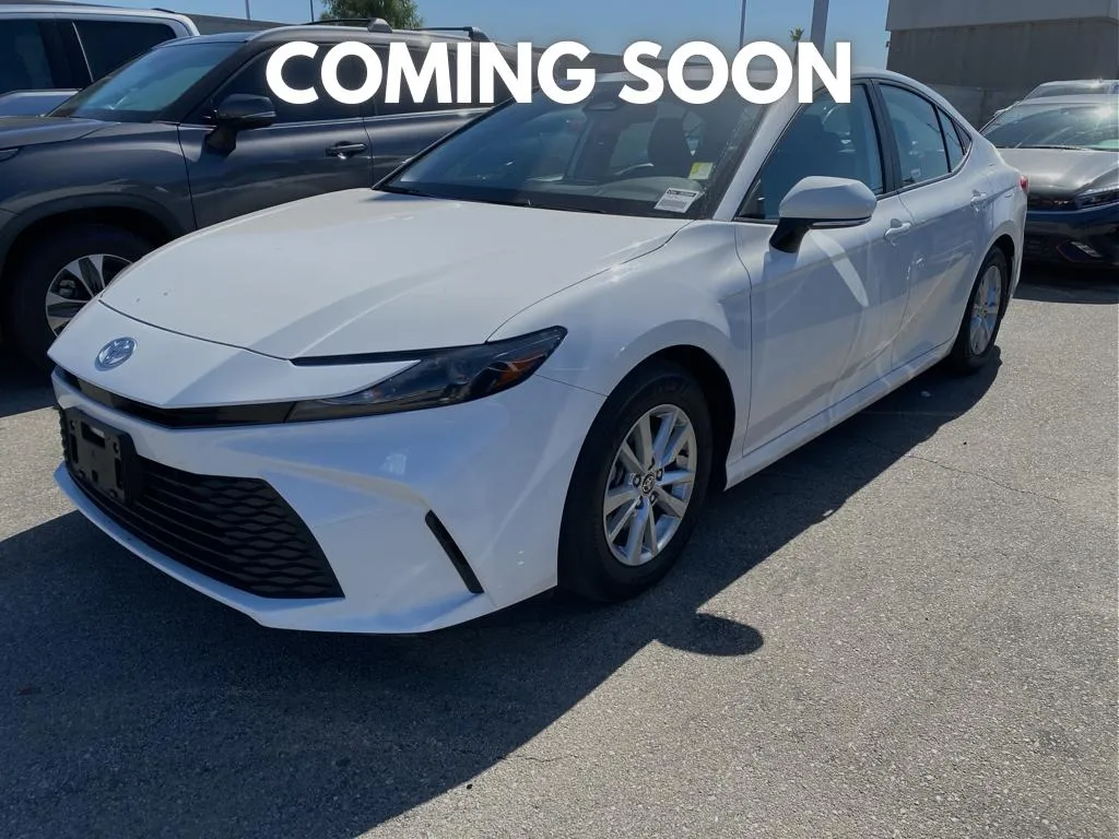 White 2025 Toyota Camry Hybrid LE for sale in Indio, CA