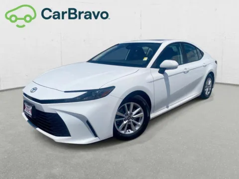 White 2025 Toyota Camry Hybrid LE for sale in Indio, CA