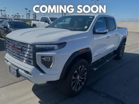 White 2023 GMC Canyon 4WD Denali for sale in Indio, CA