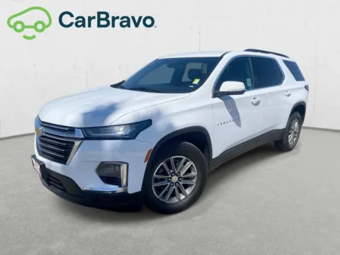 White 2023 Chevrolet Traverse LT Cloth for sale in Indio, CA
