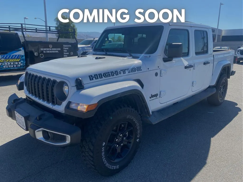 White 2025 Jeep Gladiator High Tide for sale in Indio, CA