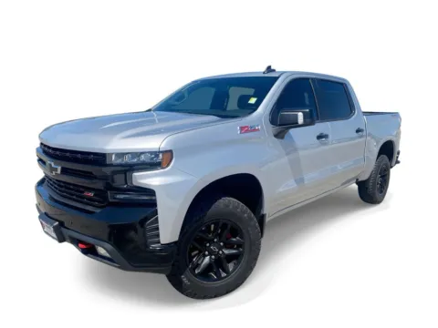 Silver 2020 Chevrolet Silverado LT Trail Boss for sale in Indio, CA