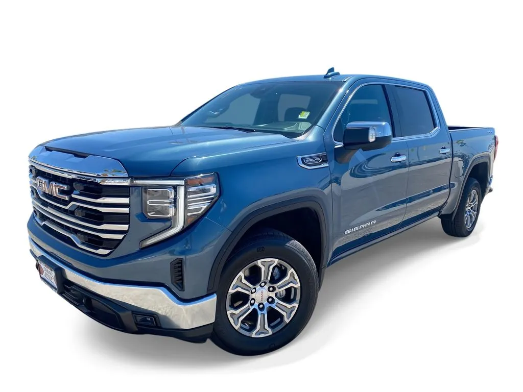 Blue 2024 GMC Sierra SLT for sale in Indio, CA
