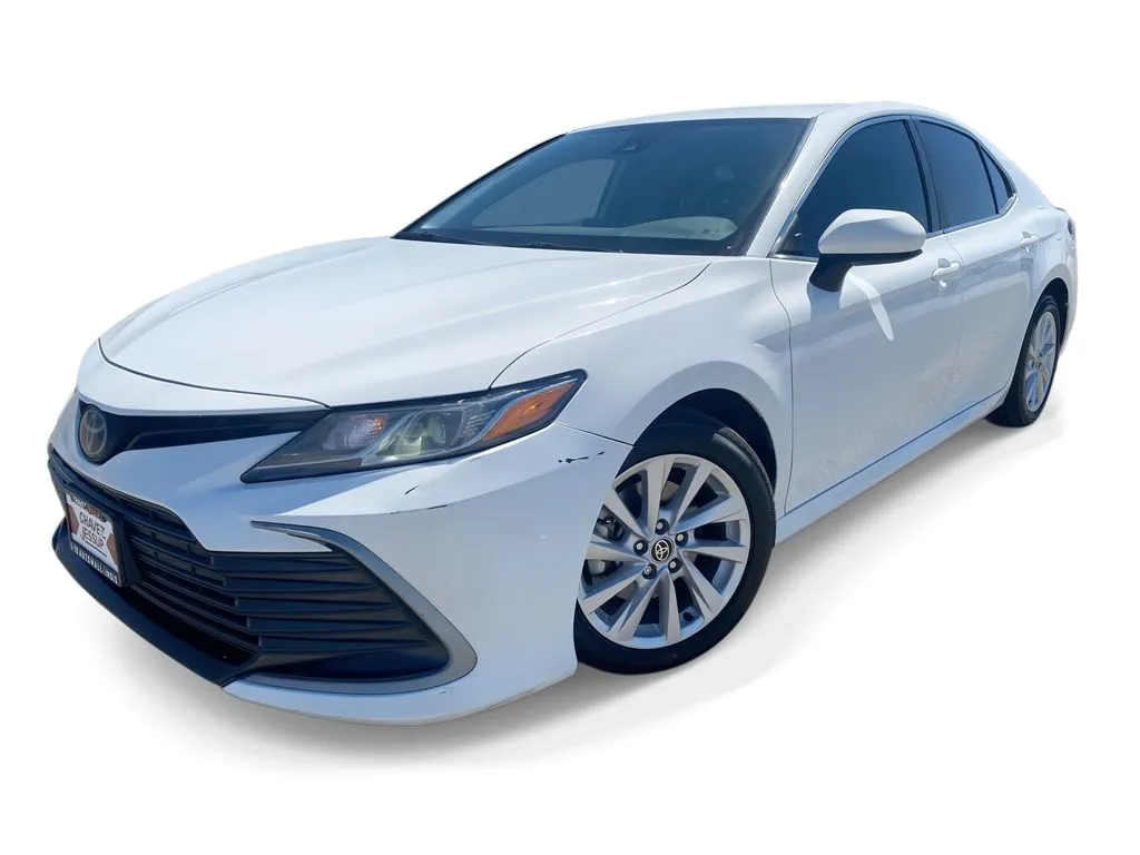 White 2022 Toyota Camry LE for sale in Indio, CA