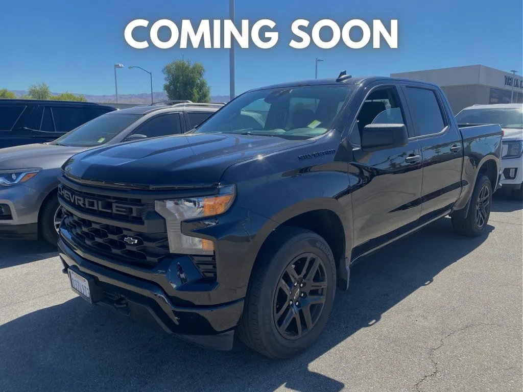 Black 2023 Chevrolet Silverado Custom for sale in Indio, CA