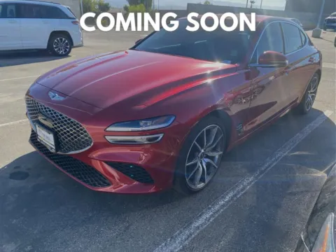 Red 2023 Genesis G70 2.0T for sale in Indio, CA