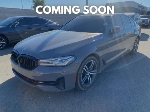 Gray 2021 BMW 5 series 530i for sale in Indio, CA