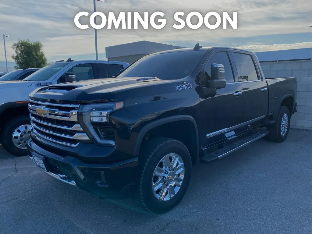 Black 2024 Chevrolet Silverado High Country for sale in Indio, CA
