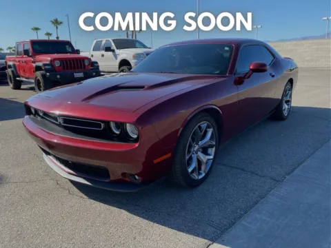 Red 2017 Dodge Challenger SXT Plus for sale in Indio, CA