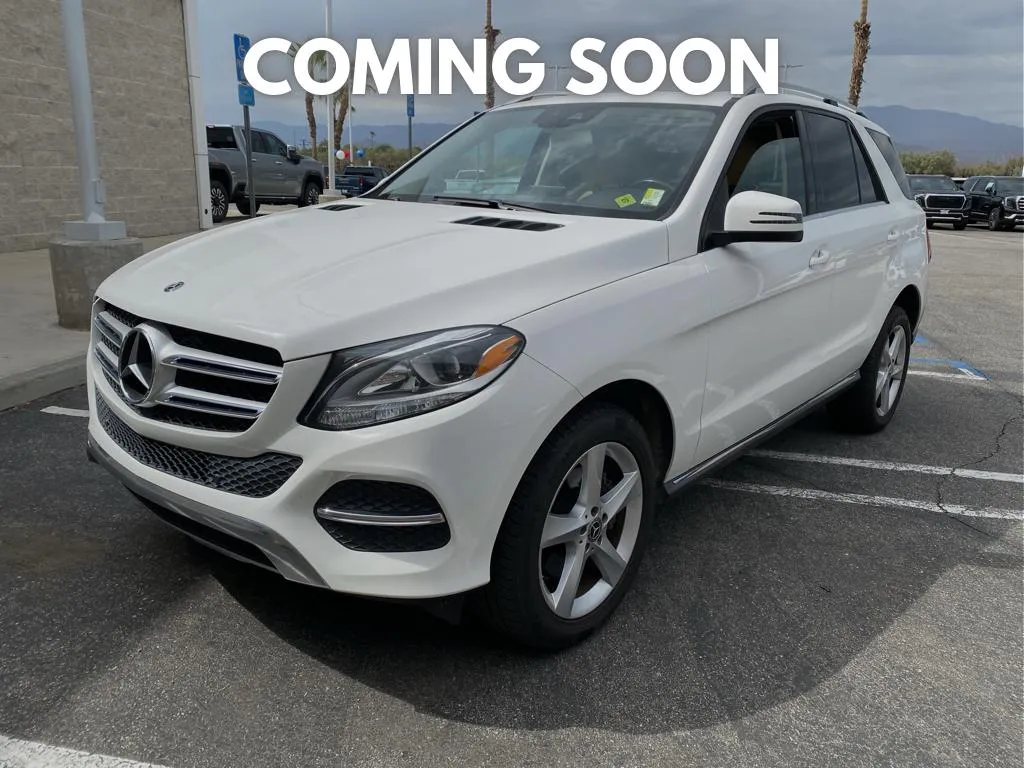 White 2018 Mercedes-Benz GLE SUV GLE350 for sale in Indio, CA