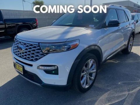 White 2021 Ford Explorer Platinum for sale in Indio, CA
