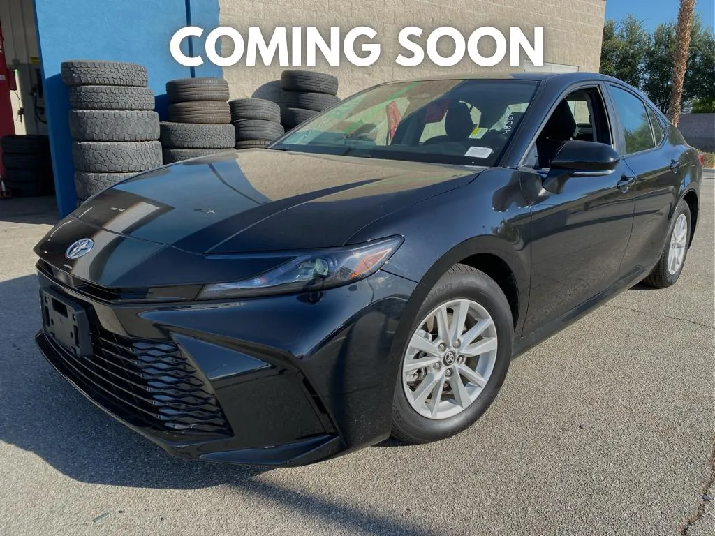 Black 2025 Toyota Camry Hybrid LE for sale in Indio, CA