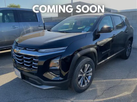Black 2025 Chevrolet Equinox FWD LT for sale in Indio, CA