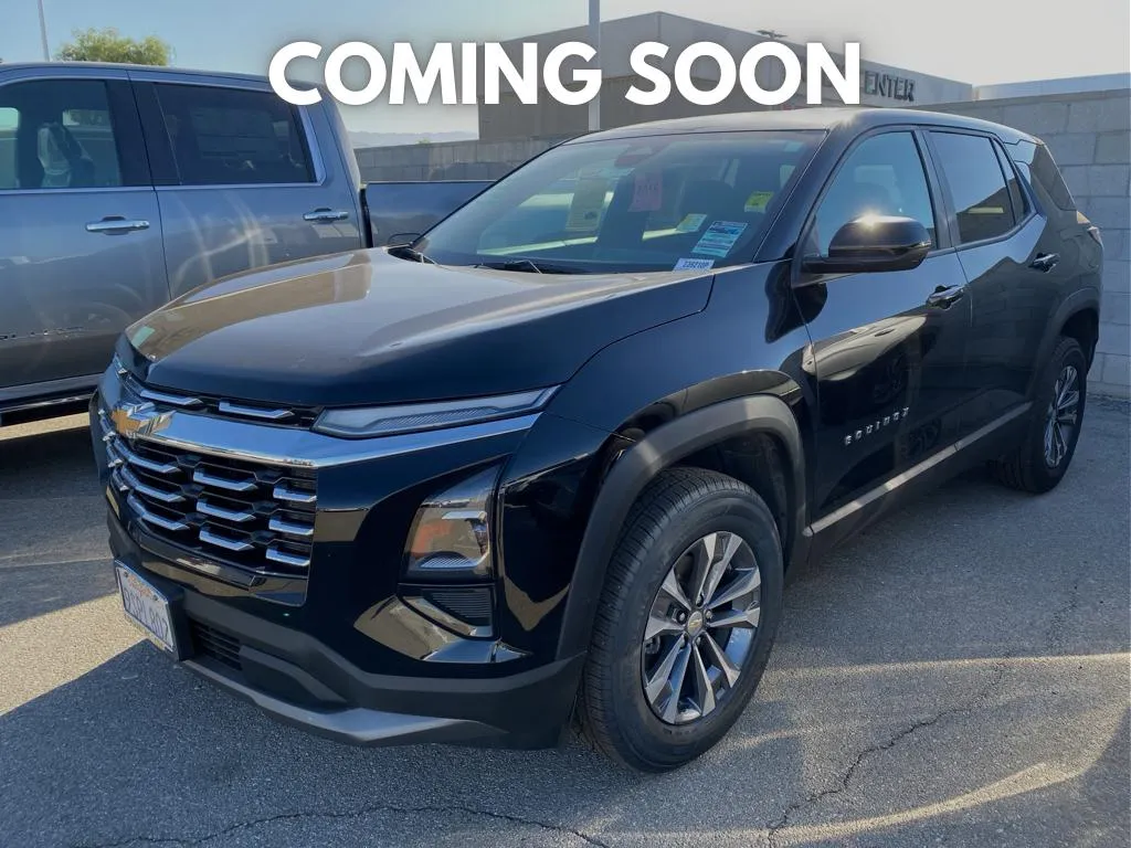 Black 2025 Chevrolet Equinox FWD LT for sale in Indio, CA