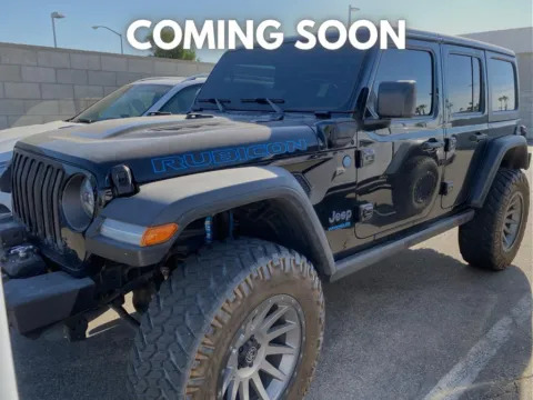 Black 2022 Jeep Wrangler Unlimited Rubicon for sale in Indio, CA