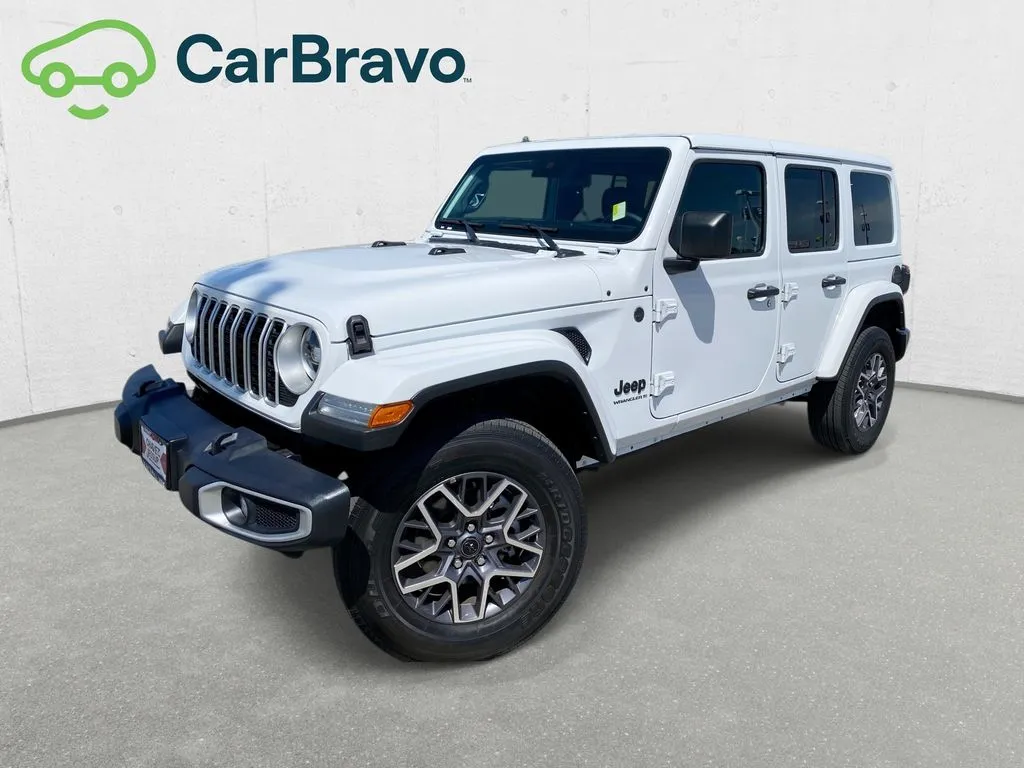 White 2025 Jeep Wrangler Sahara for sale in Indio, CA