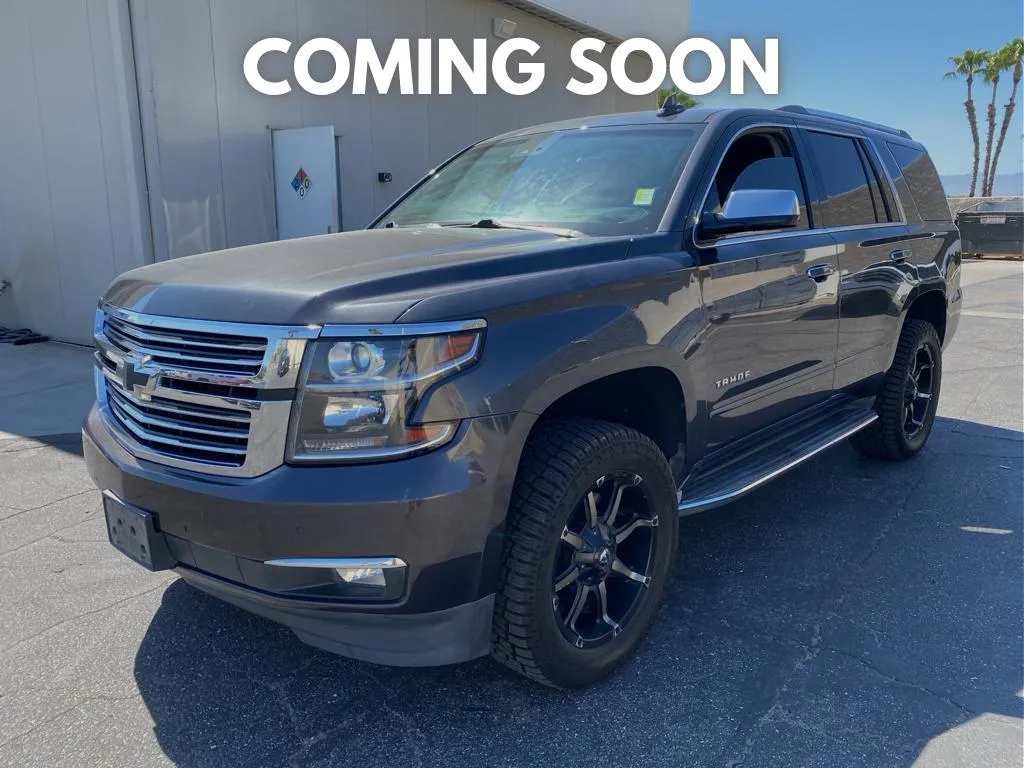 Gray 2017 Chevrolet Tahoe Premier for sale in Indio, CA