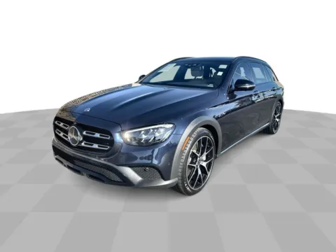 Blue 2022 Mercedes-Benz E-Class E450 4MATIC for sale in Indio, CA