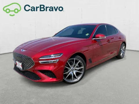 Red 2023 Genesis G70 2.0T for sale in Indio, CA