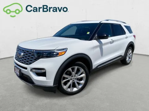 White 2021 Ford Explorer Platinum for sale in Indio, CA