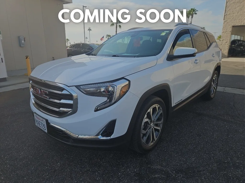 White 2021 GMC Terrain SLT for sale in Indio, CA