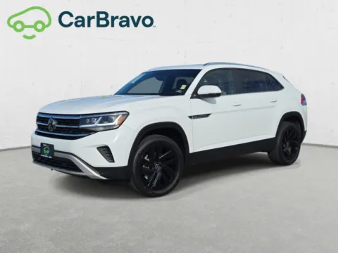 White 2023 Volkswagen Atlas Cross Sport 3.6L V6 SE w/Technology for sale in Indio, CA