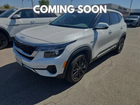 White 2022 Kia Seltos Nightfall for sale in Indio, CA