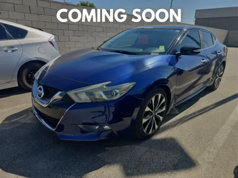 Blue 2016 Nissan Maxima 3.5 SR for sale in Indio, CA