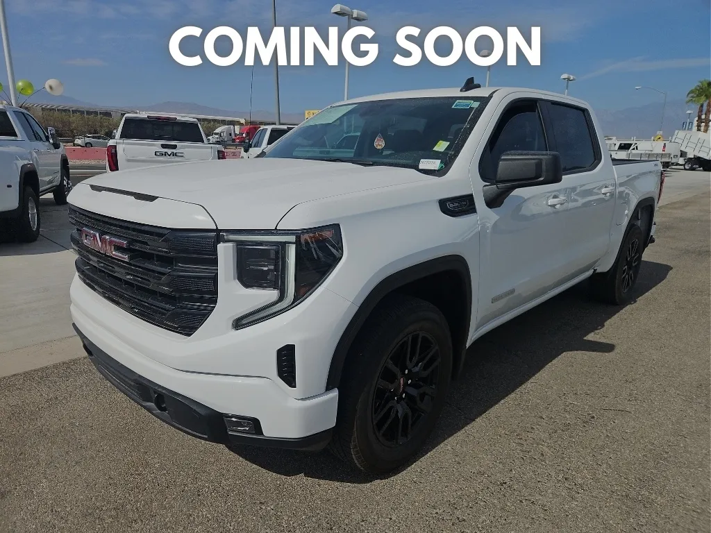 White 2025 GMC Sierra Elevation for sale in Indio, CA