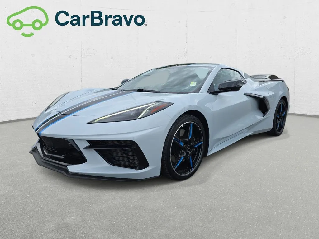 Gray 2020 Chevrolet Corvette 3LT for sale in Indio, CA