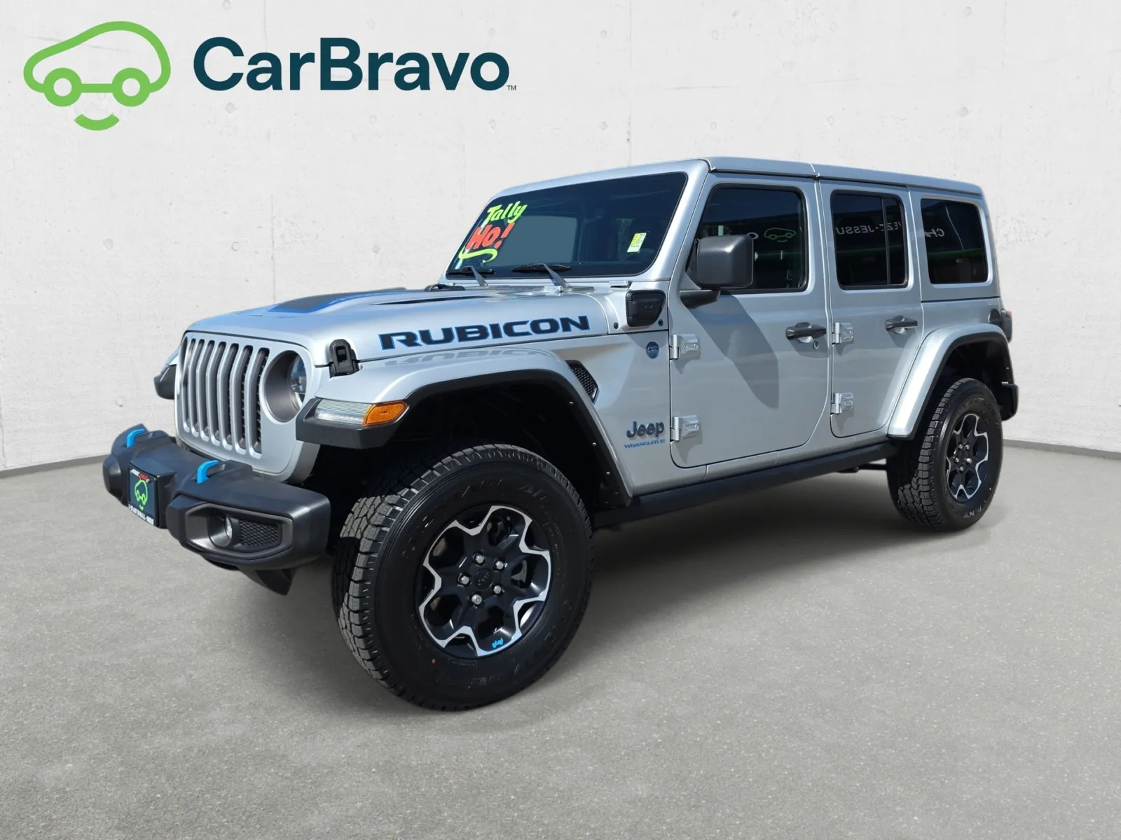 Silver 2023 Jeep Wrangler 4xe Rubicon for sale in Indio, CA