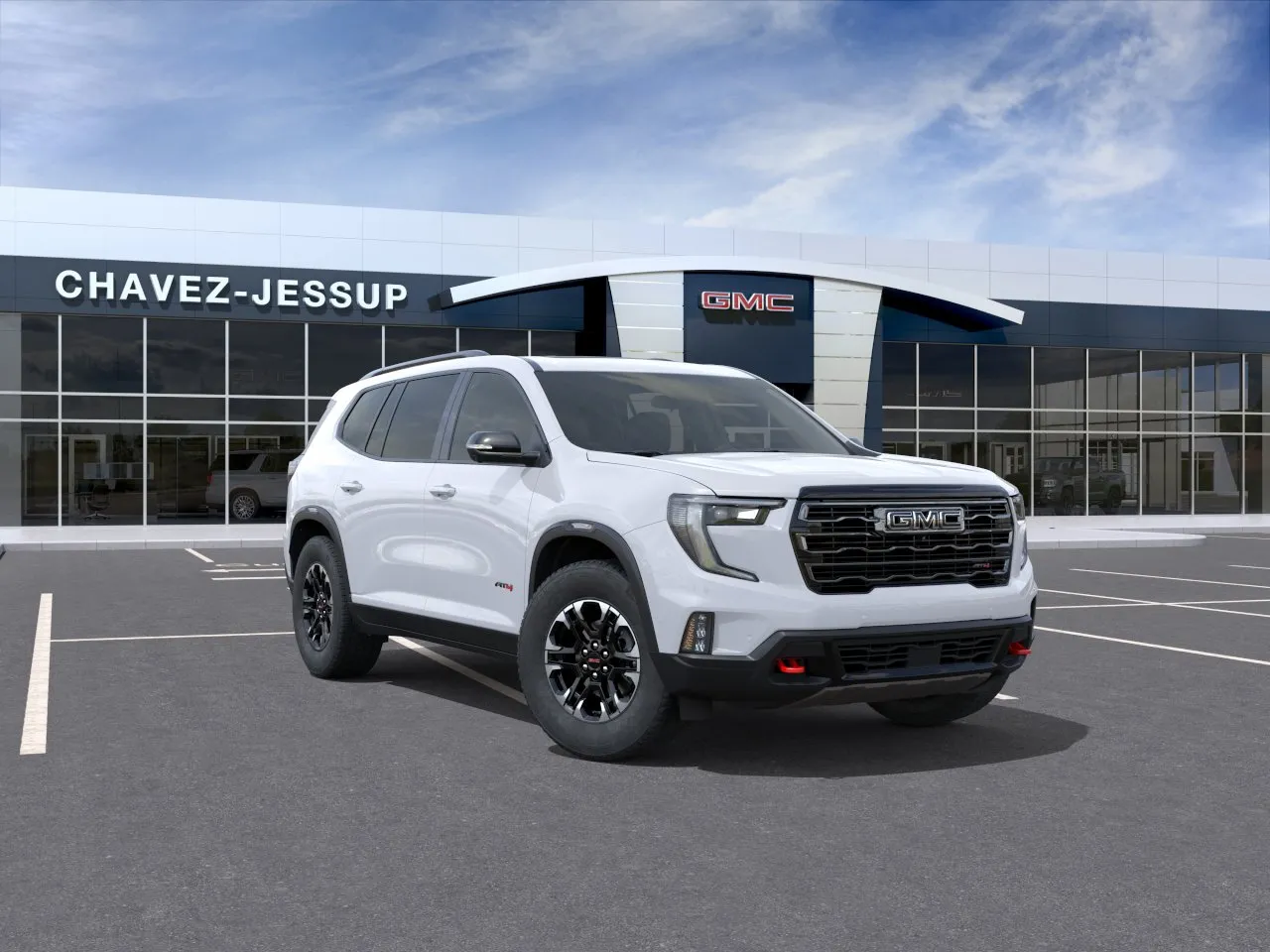 White 2027 GMC Acadia AWD AT4 for sale in Indio, CA