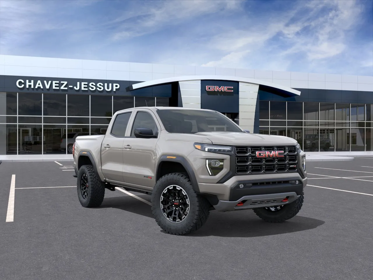 Beige 2026 GMC Canyon 4WD AT4 for sale in Indio, CA