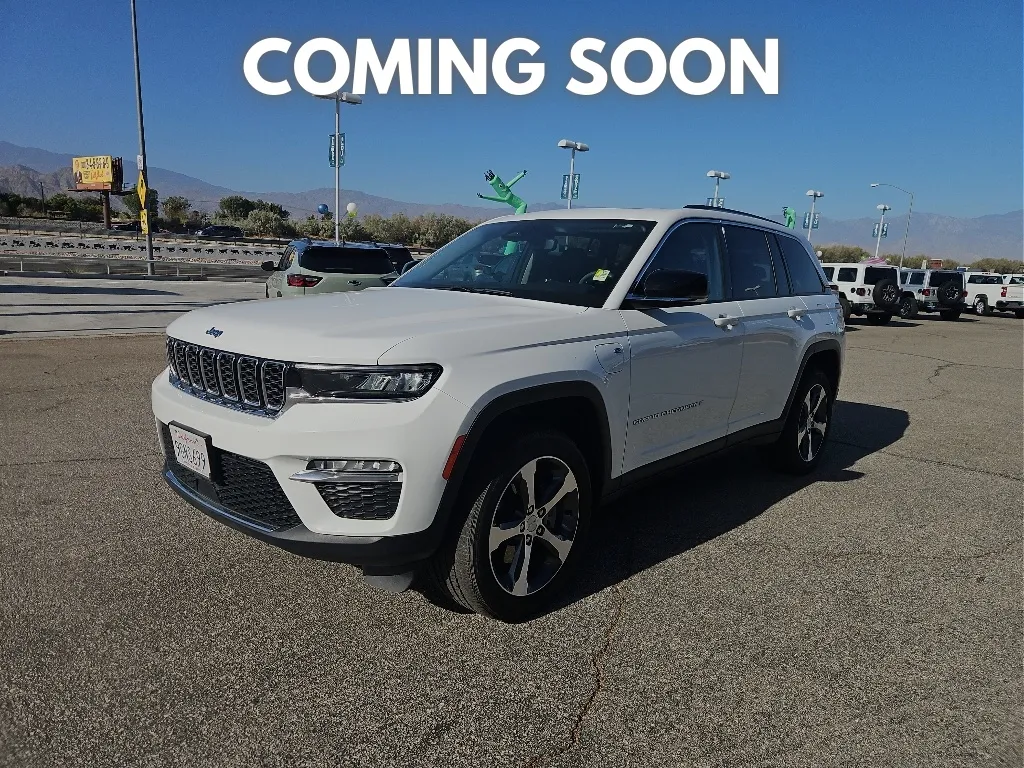 White 2022 Jeep Grand Cherokee 4xe for sale in Indio, CA