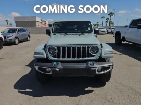 Photos of 2024 Jeep Wrangler 4xe Sahara for sale in Indio, CA at Chavez-Jessup GMC