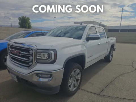 White 2018 GMC Sierra SLT for sale in Indio, CA