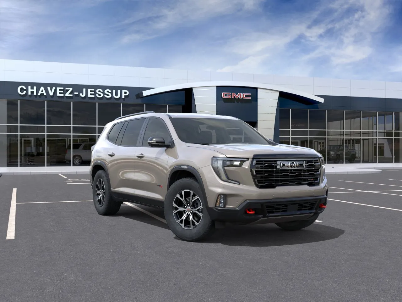 Gray 2027 GMC Acadia AWD AT4 for sale in Indio, CA
