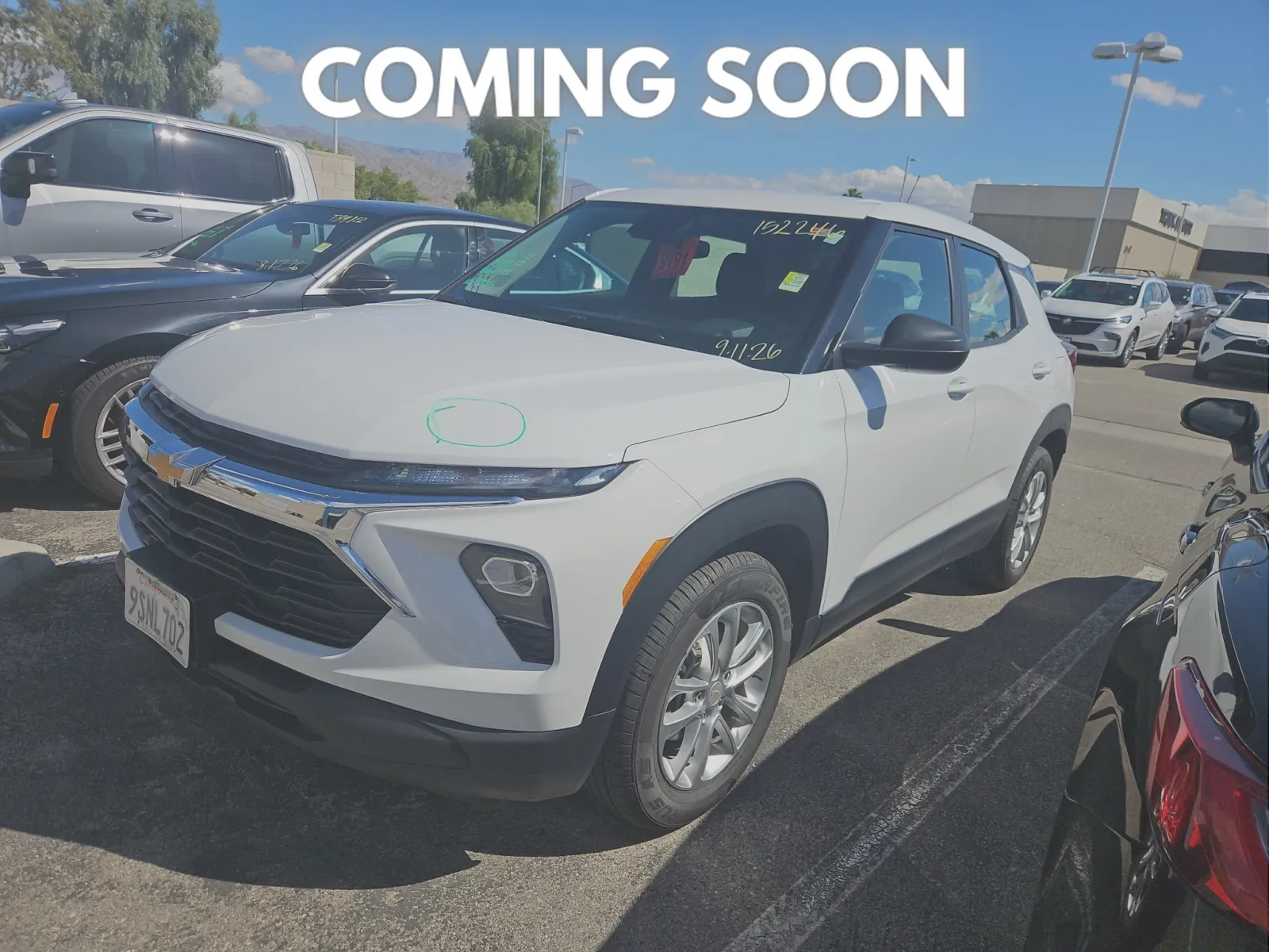 White 2025 Chevrolet TrailBlazer LS for sale in Indio, CA