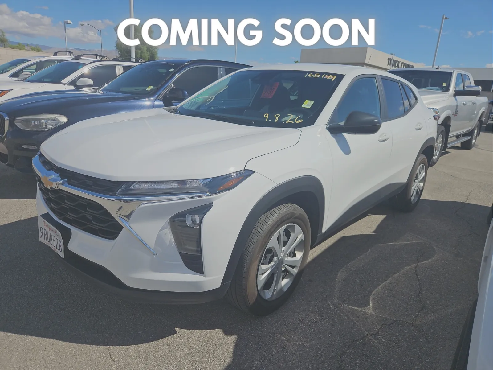 White 2025 Chevrolet Trax LS for sale in Indio, CA