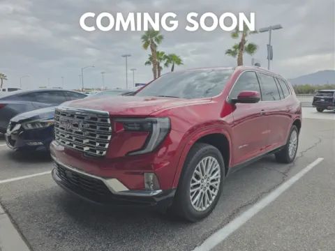 Red 2024 GMC Acadia FWD Denali for sale in Indio, CA