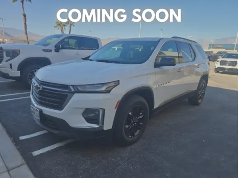 White 2023 Chevrolet Traverse LS for sale in Indio, CA