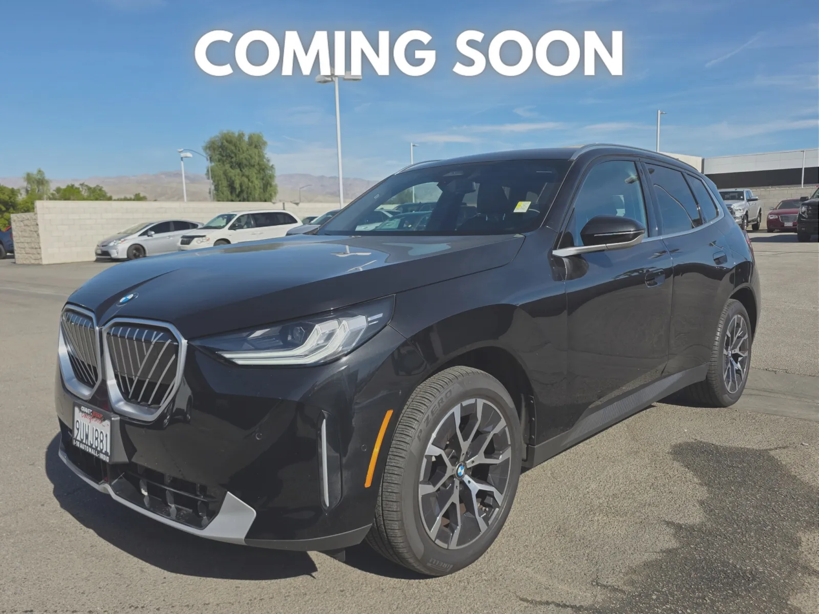 Black 2025 BMW X3 30 xDrive for sale in Indio, CA