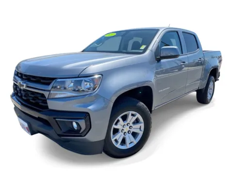 Gray 2022 Chevrolet Colorado 2WD LT for sale in Indio, CA
