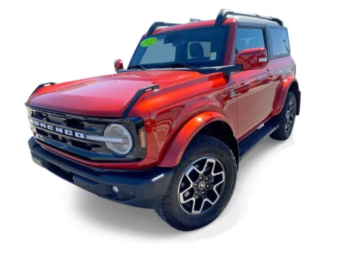 Red 2022 Ford Bronco Outer Banks for sale in Indio, CA